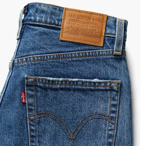 LEVI’S Ribcage Straight Ankle Jeans - Size 26 - Picture 13 of 13